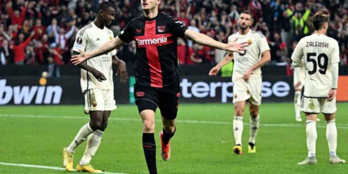 Leverkusen till final i Europa League och sätter rekord med sent oavgjort mot Roma